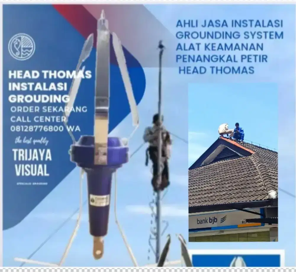 Teknisi ahli jasa pasang penangkal petir Karang Tengah Karawaci