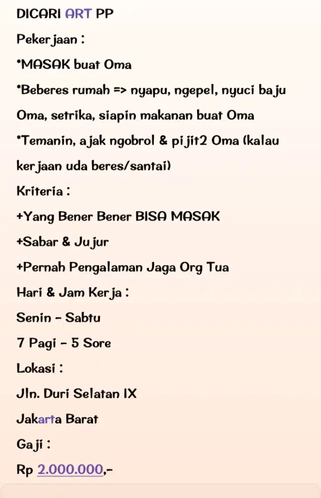 DICARI ART PP SEGERA