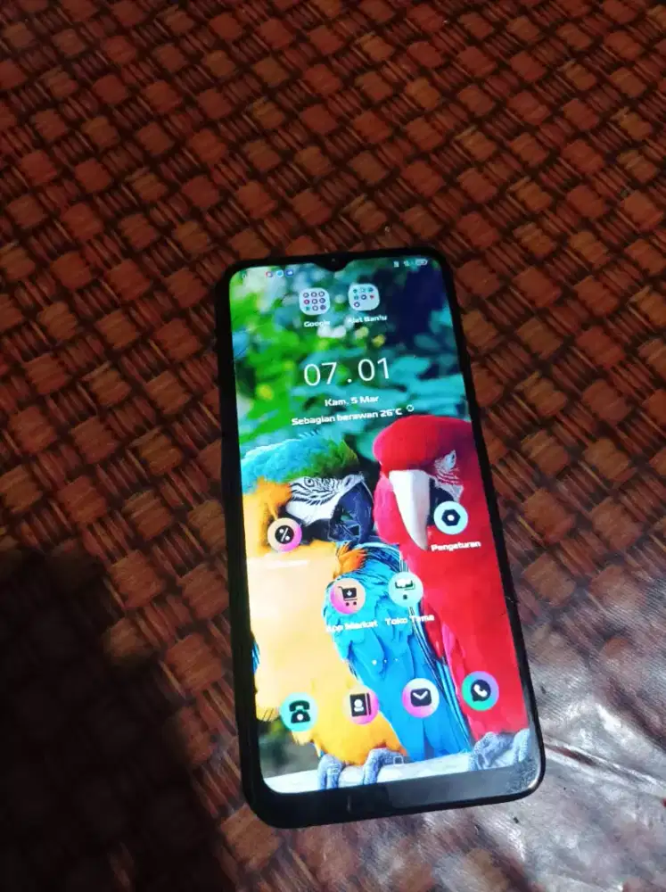Oppo a16 ram 3/32 minus retak normal