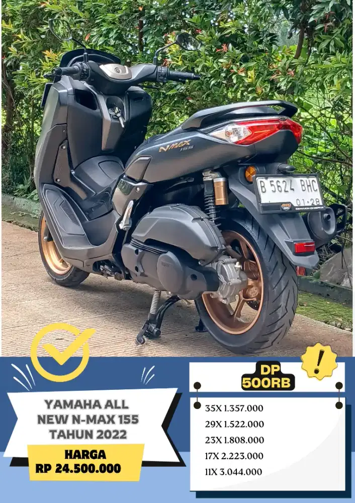 Dp 500rb Yamaha ALL NEW N-MAX 155 tahun 2022