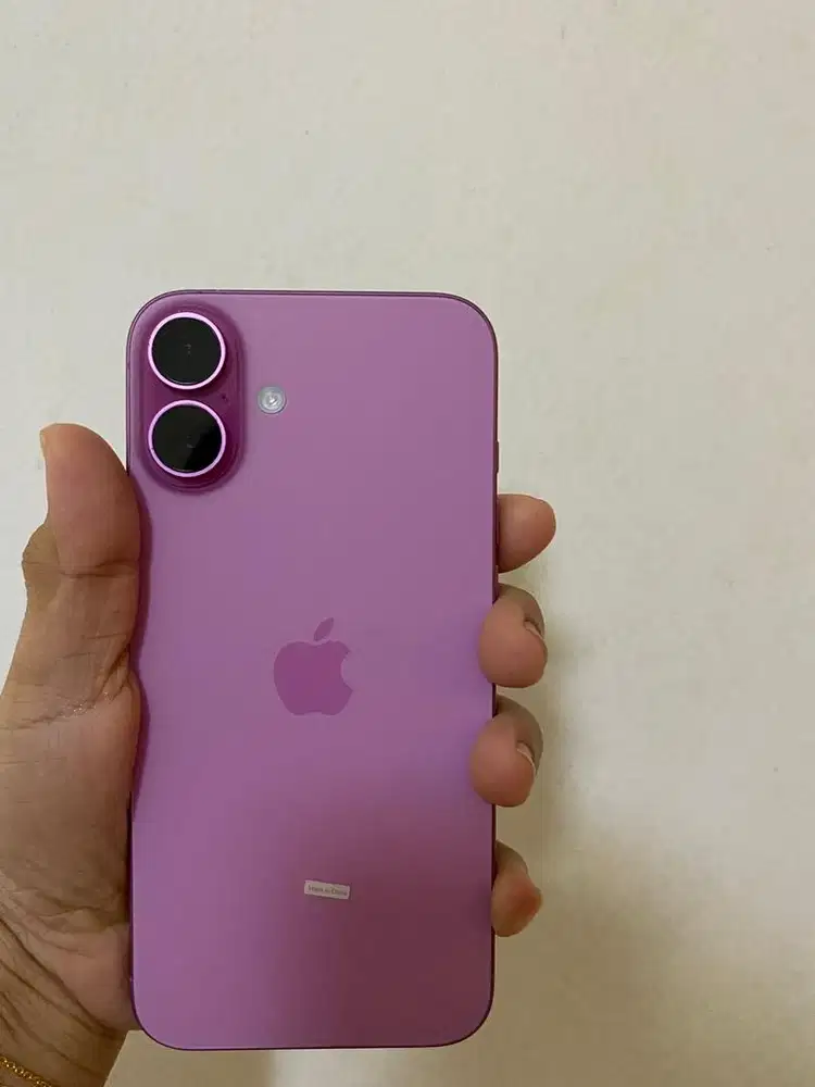 IPHONE 16 PLUS PINKK RESMI