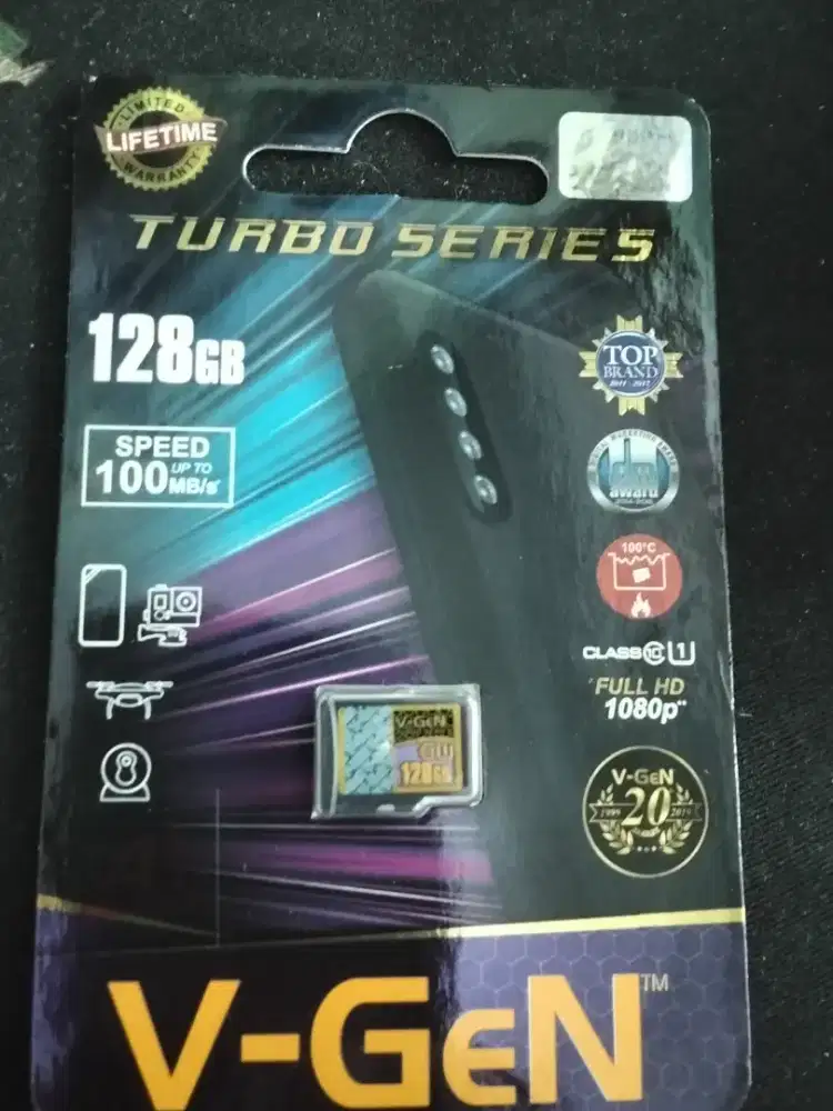 Micro-sd V-Gen sdcard V-Gen 128gb Turbo series