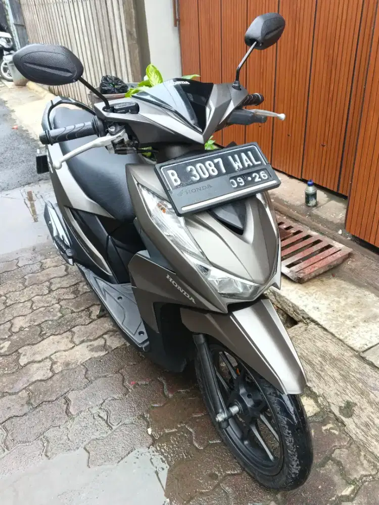 Honda Beat Deluxe ISS 2021 Mulus pajak On Panjang