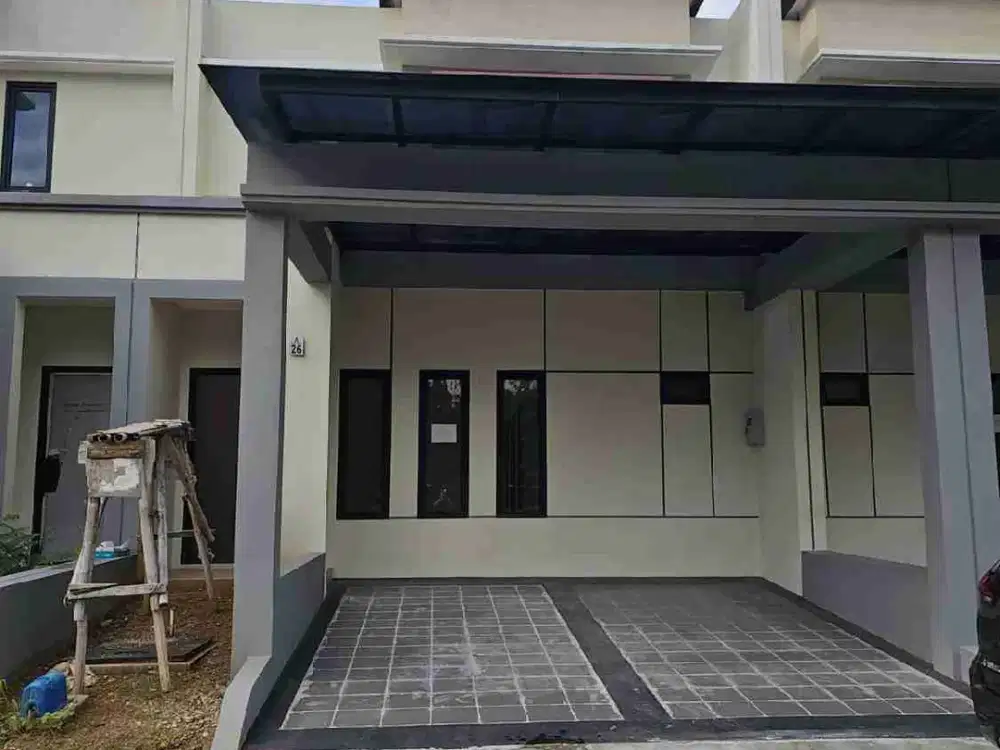 Disewakan Cepat Rumah Baru Siap Huni Kamar 4 di Modernland Waterfront Cedar