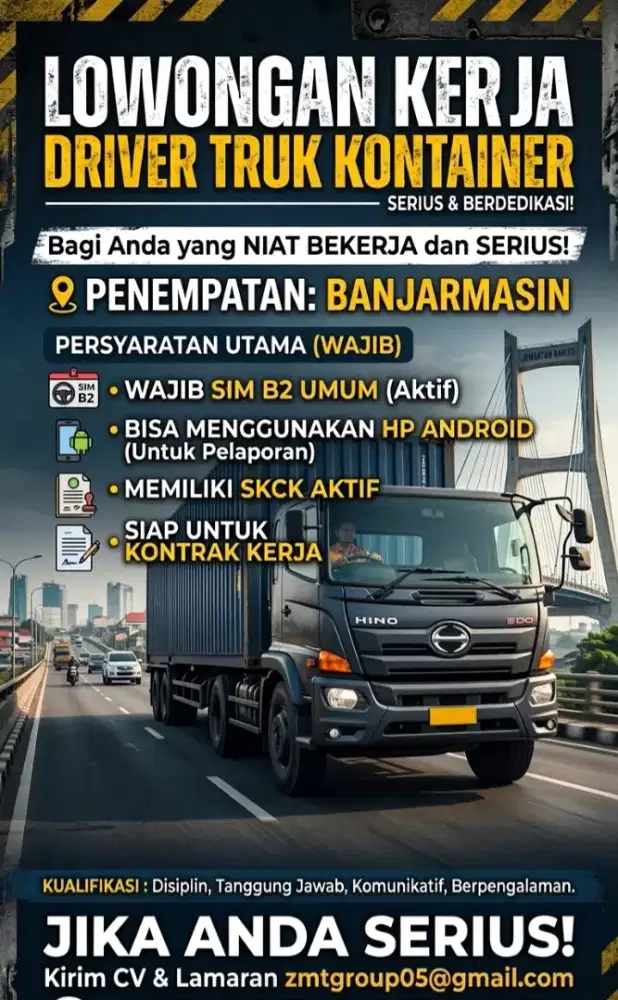 CARI SUPIR TRUK FUSO