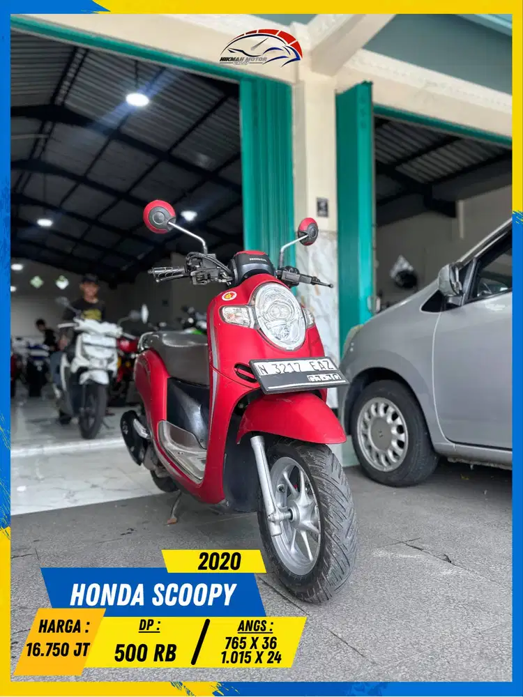 HONDA SCOOPY 2020 MESIN DIJAMIN AMAN MASZEHH HIKMAH MOTOR KEPUH