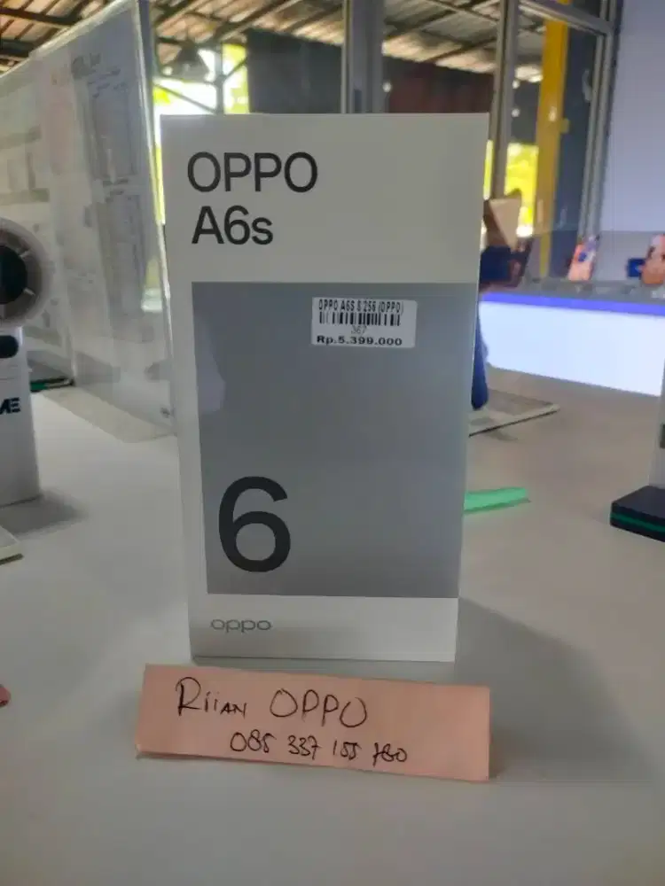 Oppo A6S Ram 8/256gb ATLANTIS DAHSYAT