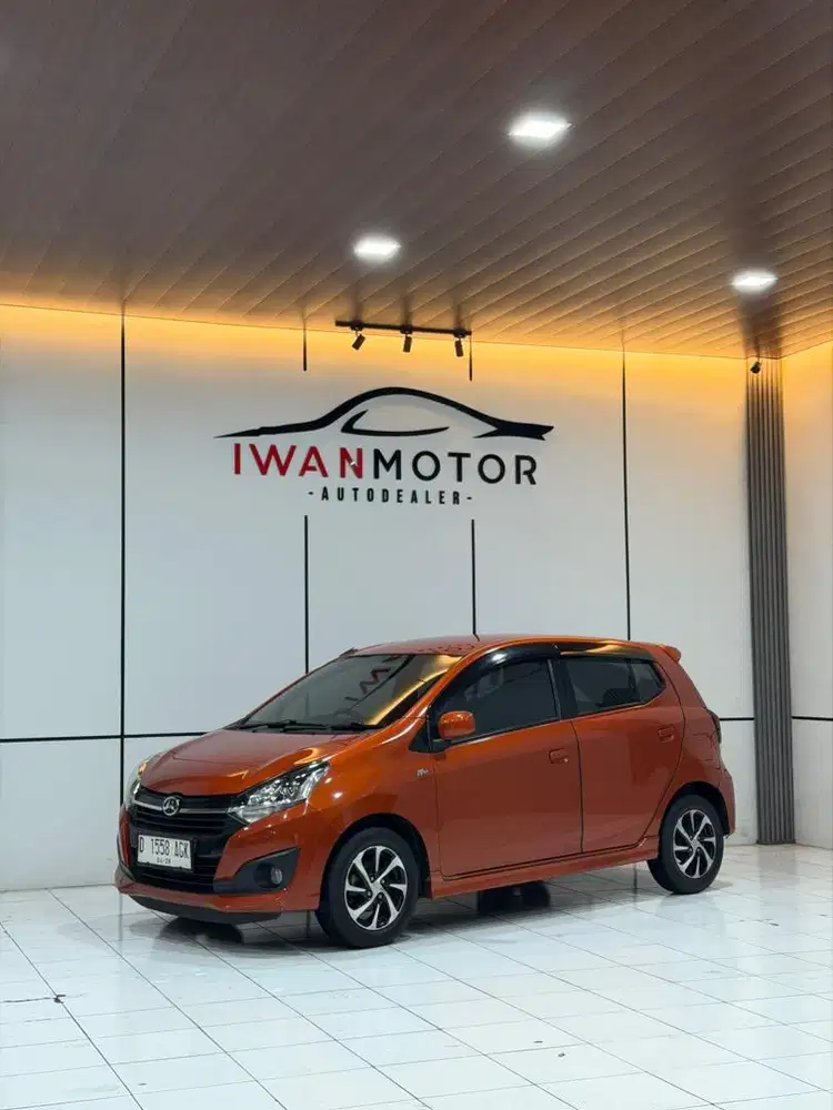 Low KM 30 rb! Pajak Baru! Daihatsu Ayla 1.2 X AT Tahun 2018