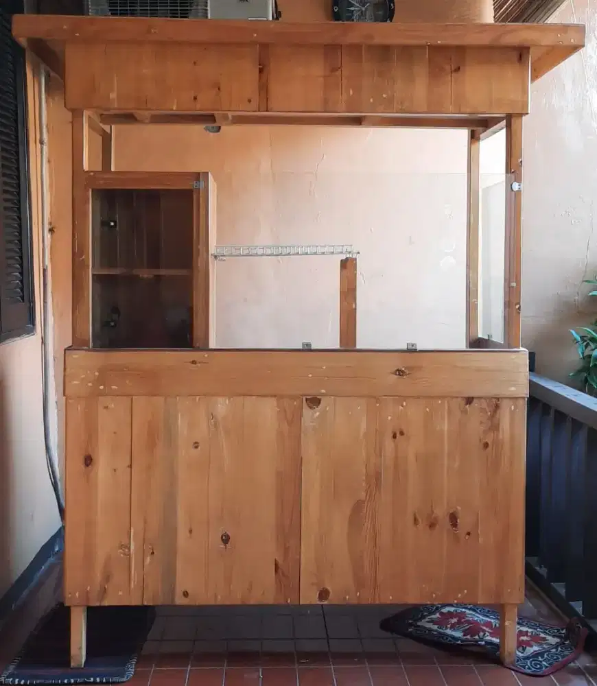 Gerobak mie ayam dari baru dipake sebentar