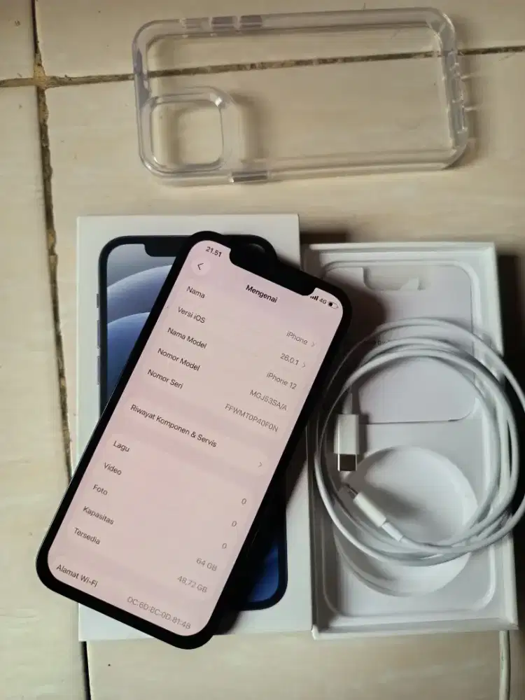 Iphone 12 64gb ibox
