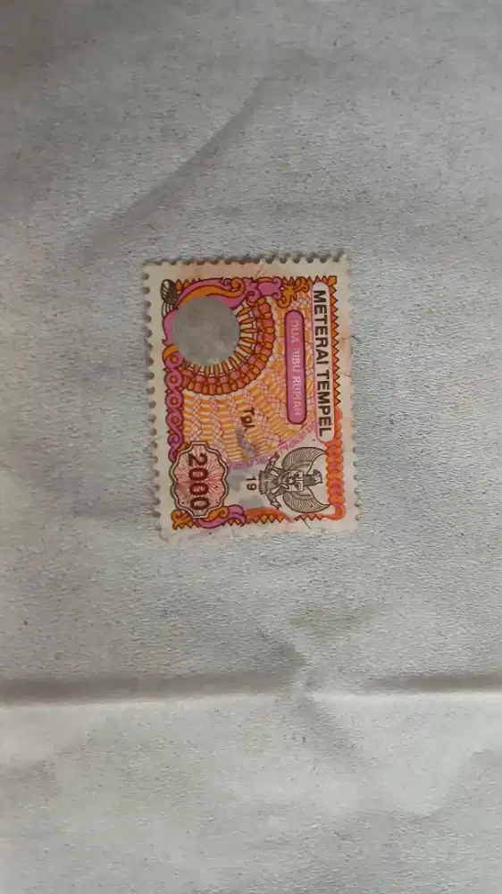 Perangko dua ribu rupiah