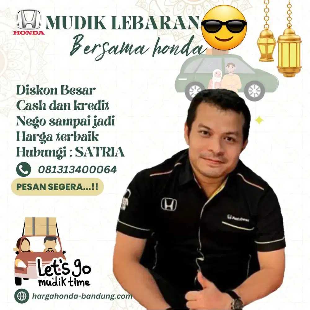 [Mobil Baru]  Promo mudik brio dp 15jt bunga 0% tenor hingga 8 thn