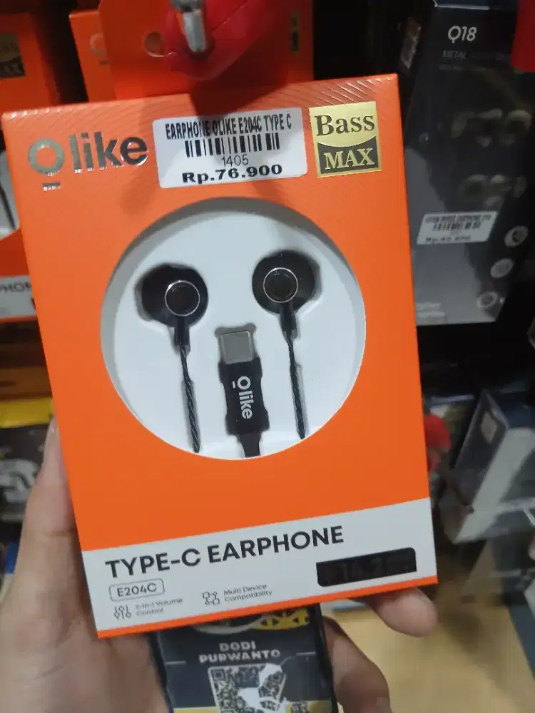EARPHONE OLIKE E2040 TYPE C|ATLANTIS DAHSYAT