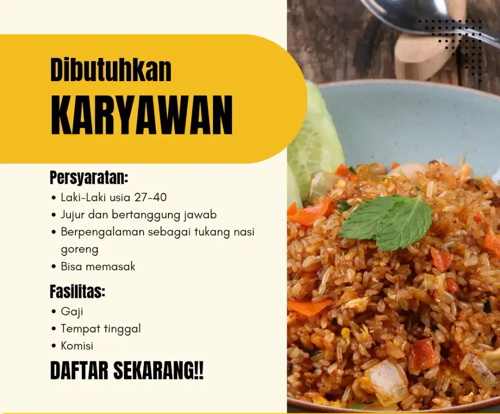 Jualan Nasi Goreng
