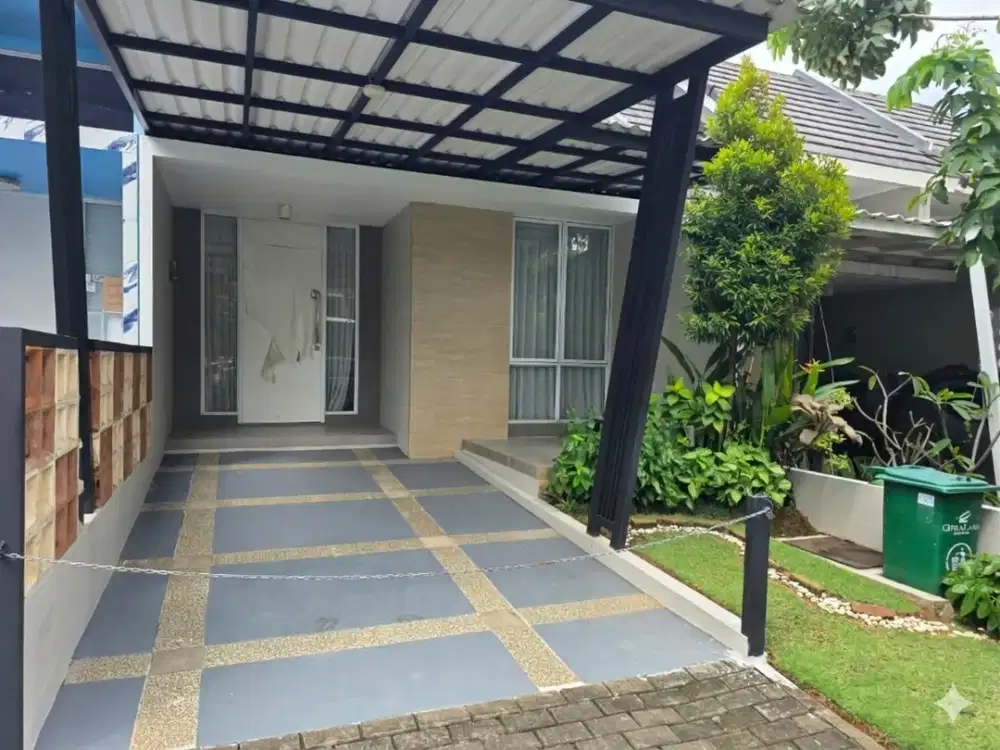 DISEWAKAN RUMAH MINIMALIS 1 LANTAI-CITRALAND CIBUBUR MONTEVERDE-LIVISTONA