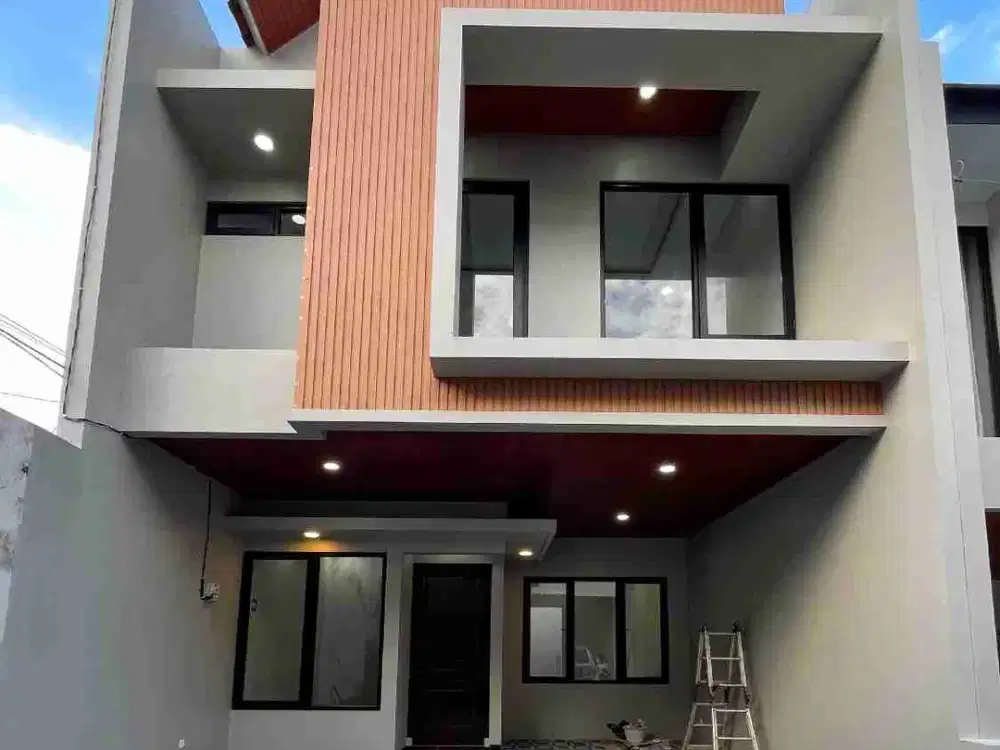 Rumah Baru Unit Pojokan Dalam Cluster Dijagakarsa Jakarta Selatan