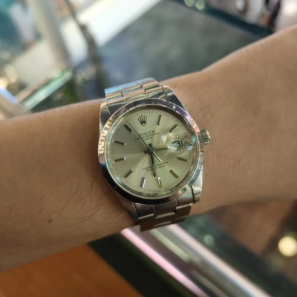 Jam Rolex Oyster Date 15000 Original