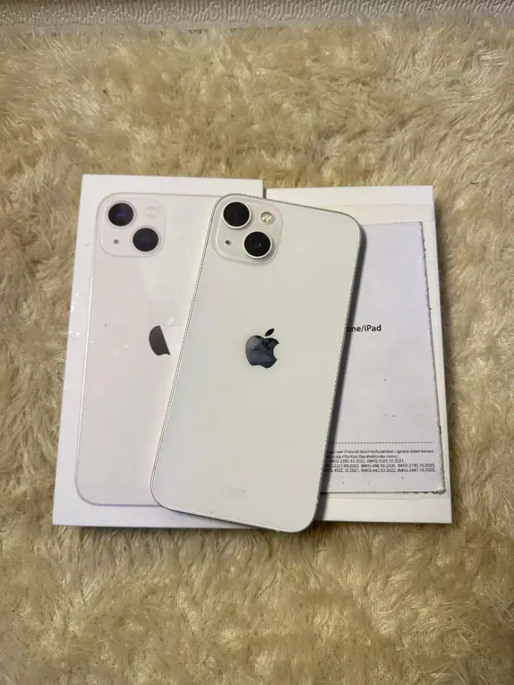 Iphone 13 128gb starlight ibox 
fullset