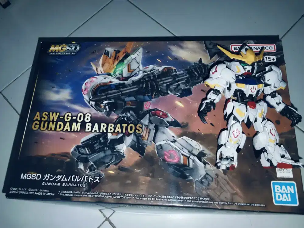 Bandai MGSD Gundam barbatos