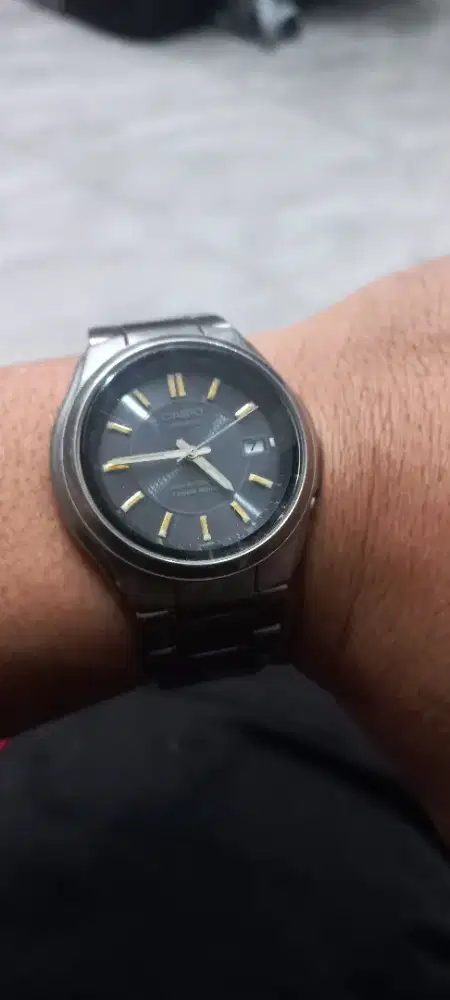 Nego Jam tangan Casio Lineage bekas ada minus