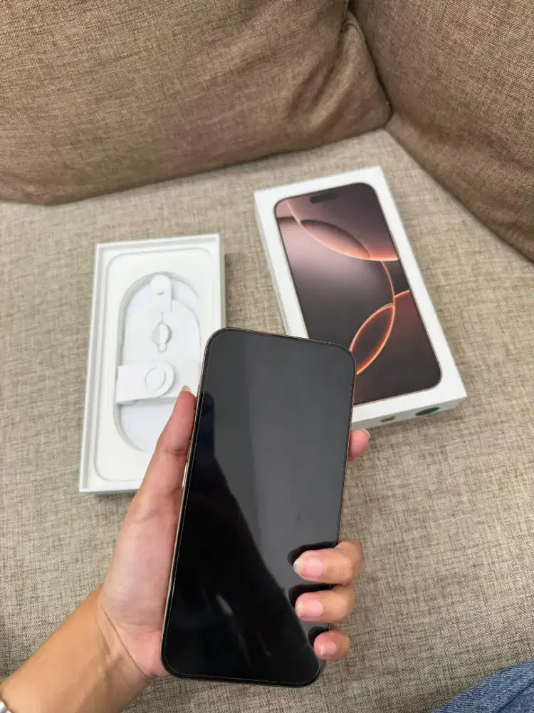 iPhone 16 pm 256 bh 96 garansi o