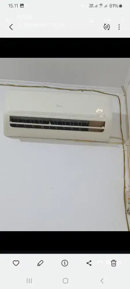 Di jual ac merek media bagus dan mulus