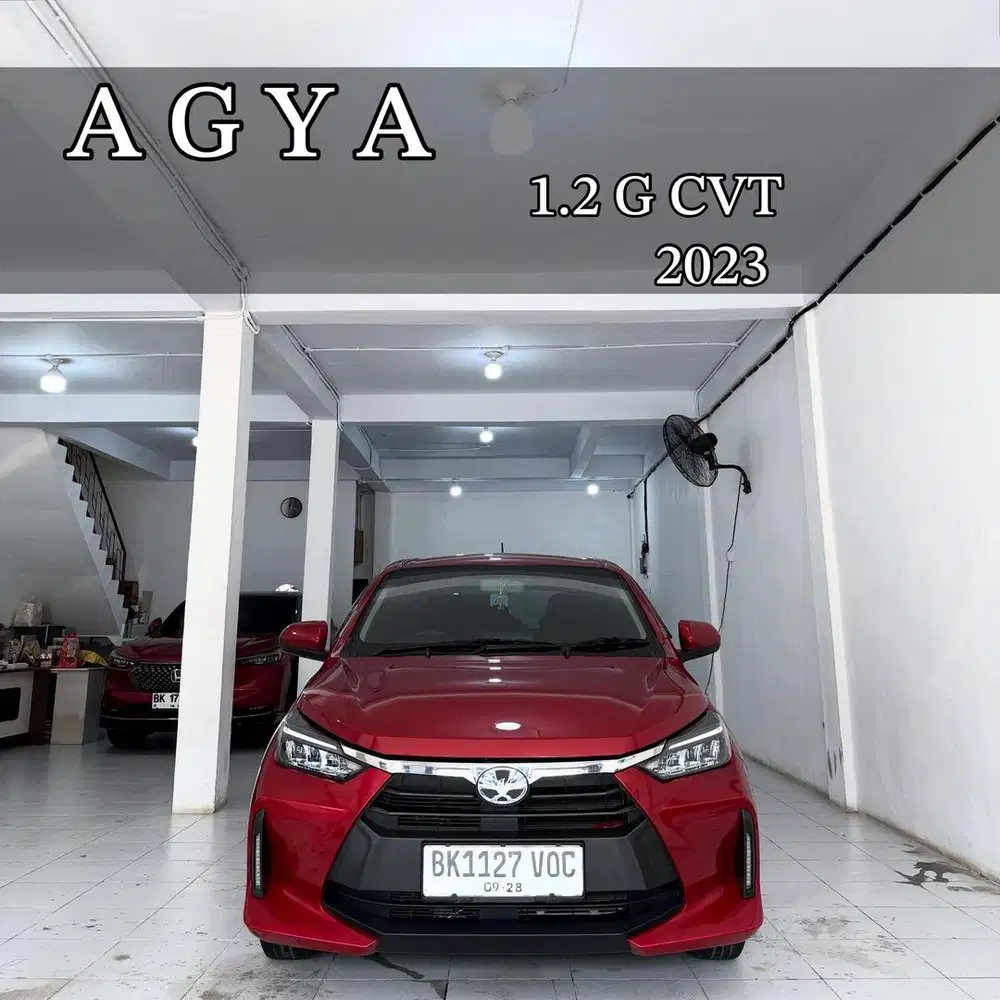 [ODO 23RB‼️] AGYA 1.2 G CVT MATIC 2023 pmk 2024