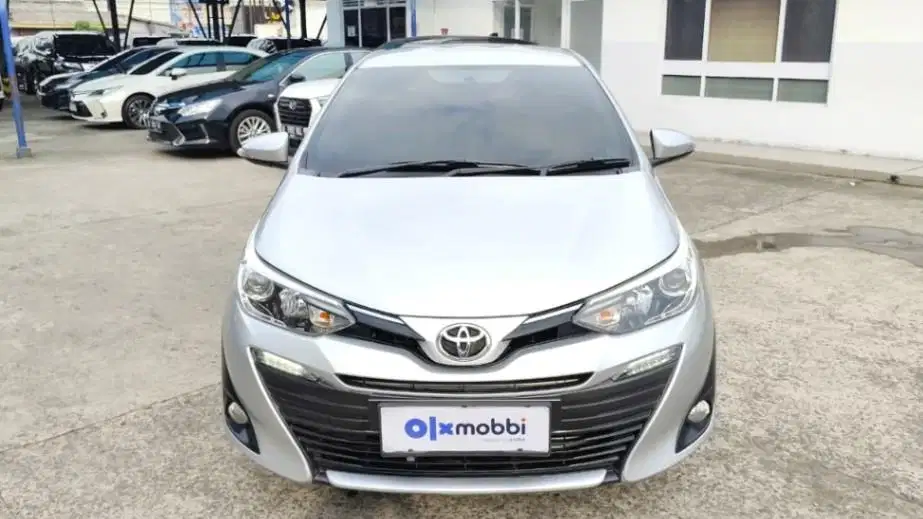 TDP 8,JT, Toyota Vios 1.5 G Bensin-AT Silver 2019