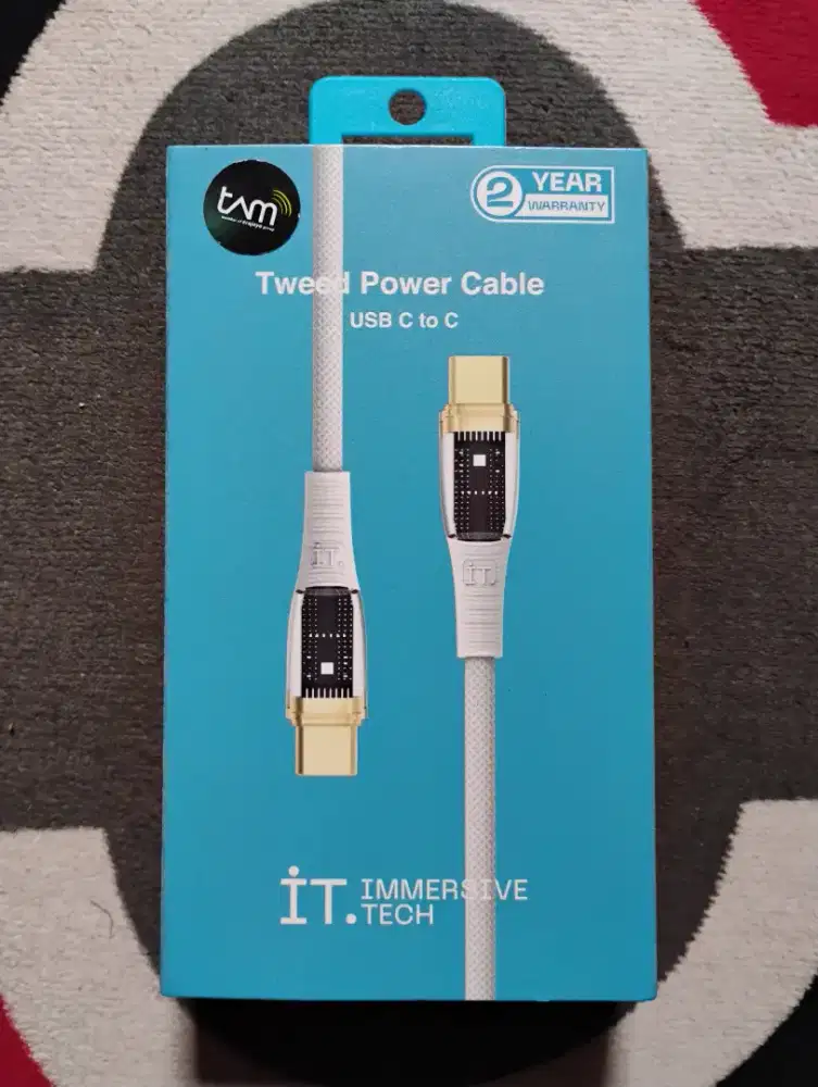 Kabel IT Tweed Power C to C