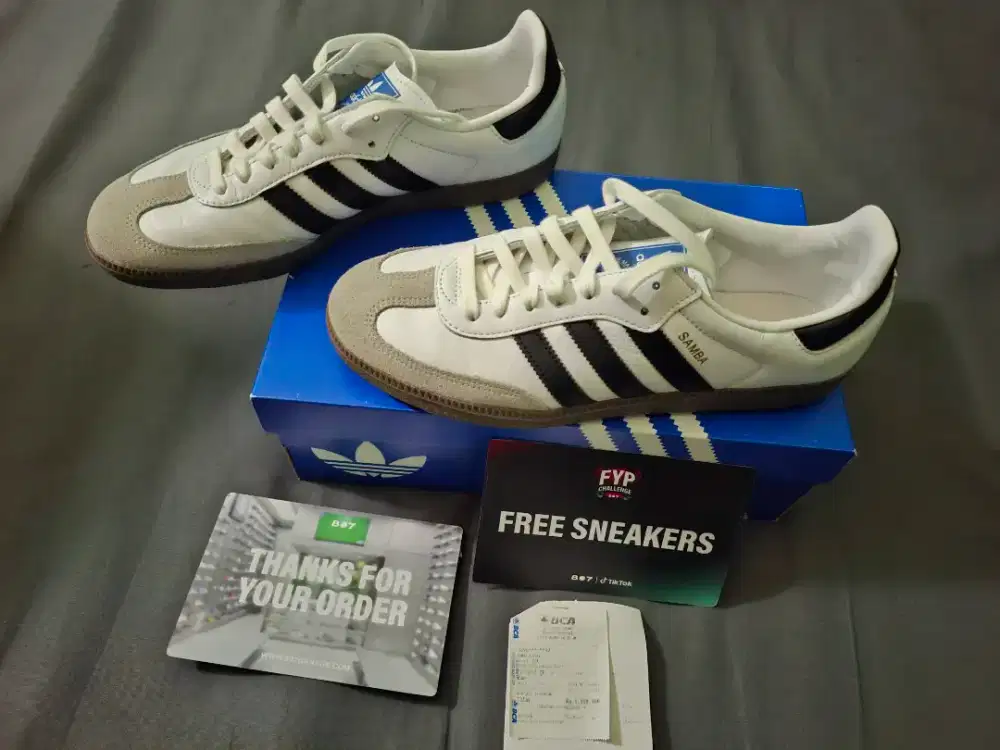 ADIDAS SAMBA OG BLACK WHITE