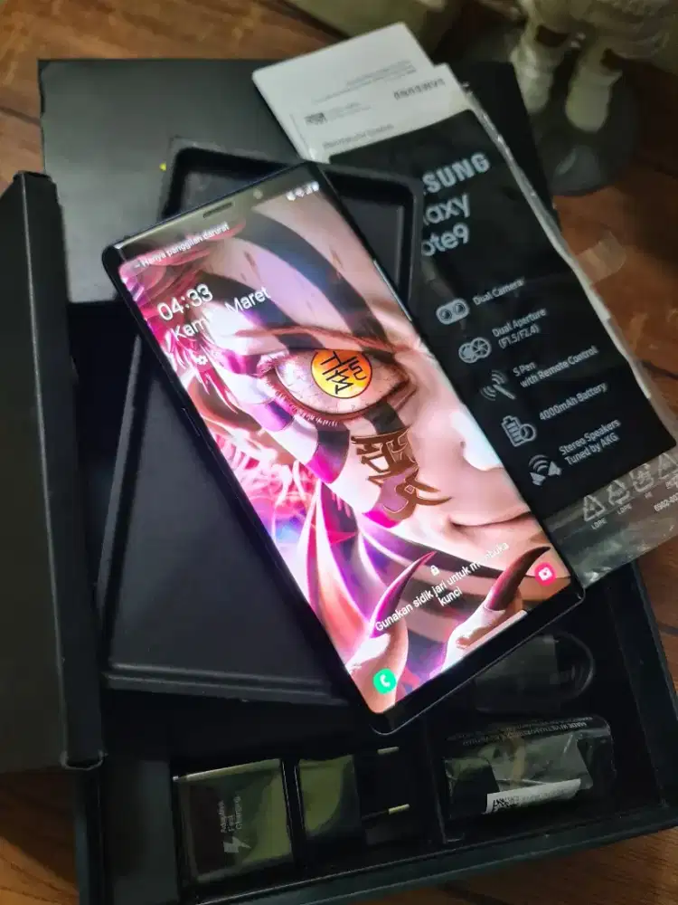 Samsung Note 9 6/128 GB lengkap Resmi