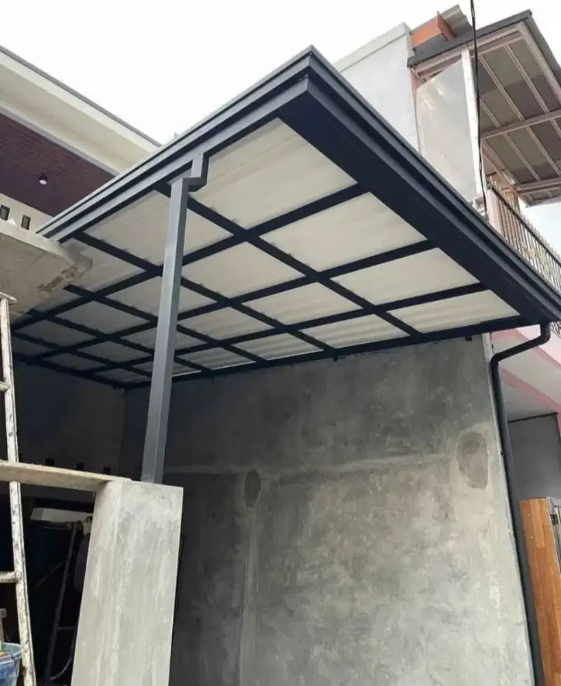 Kanopi atap minimalis