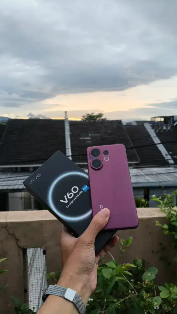 Vivo V60 5G 12/256gb Fullset LikeNew Garansi Resmi