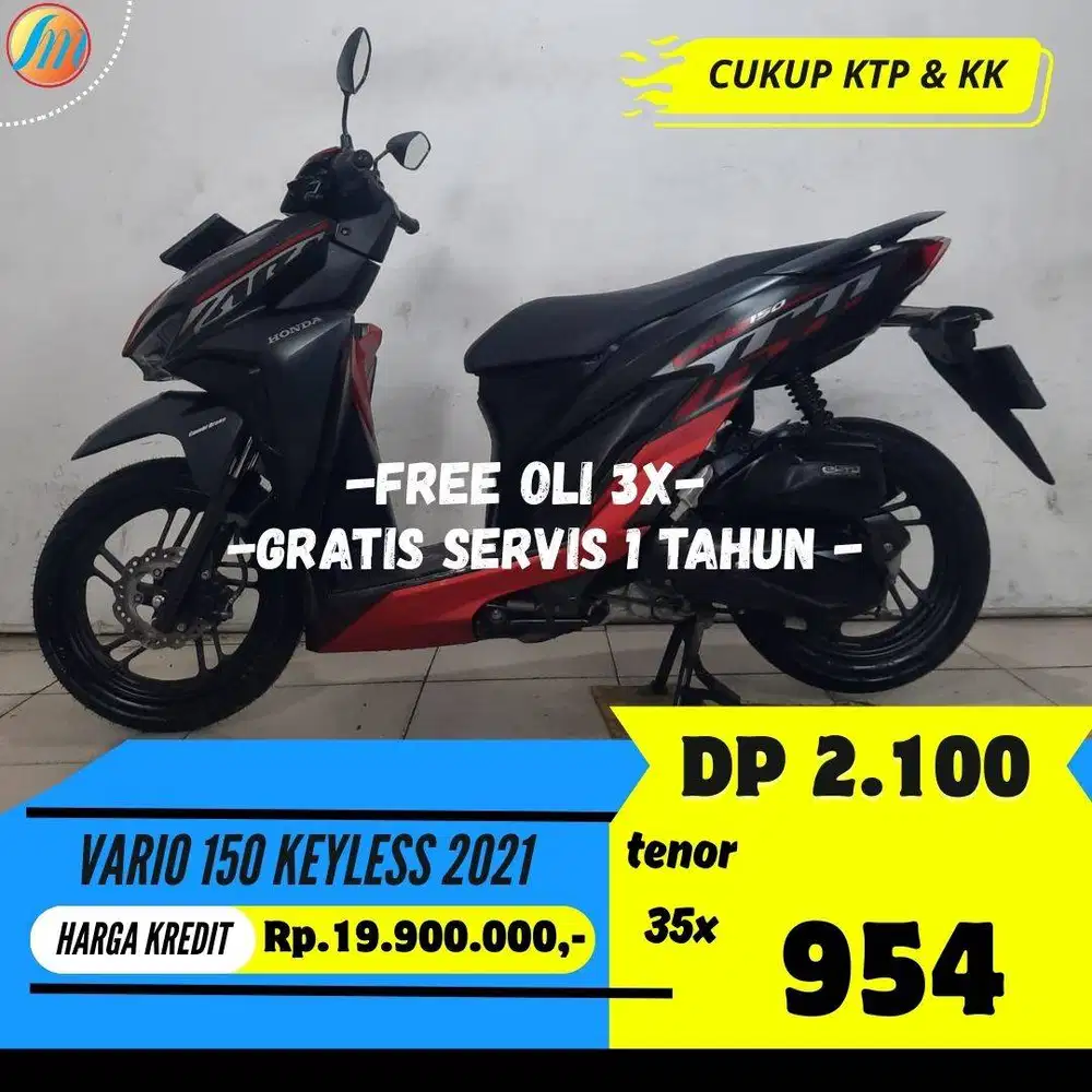 KREDIT MURAH HONDA VARIO 150 KEYLESS 2021 ANGSURAN TERJANGKAU