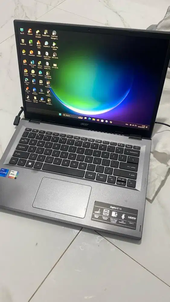Jual laptop acer i7 gen 13