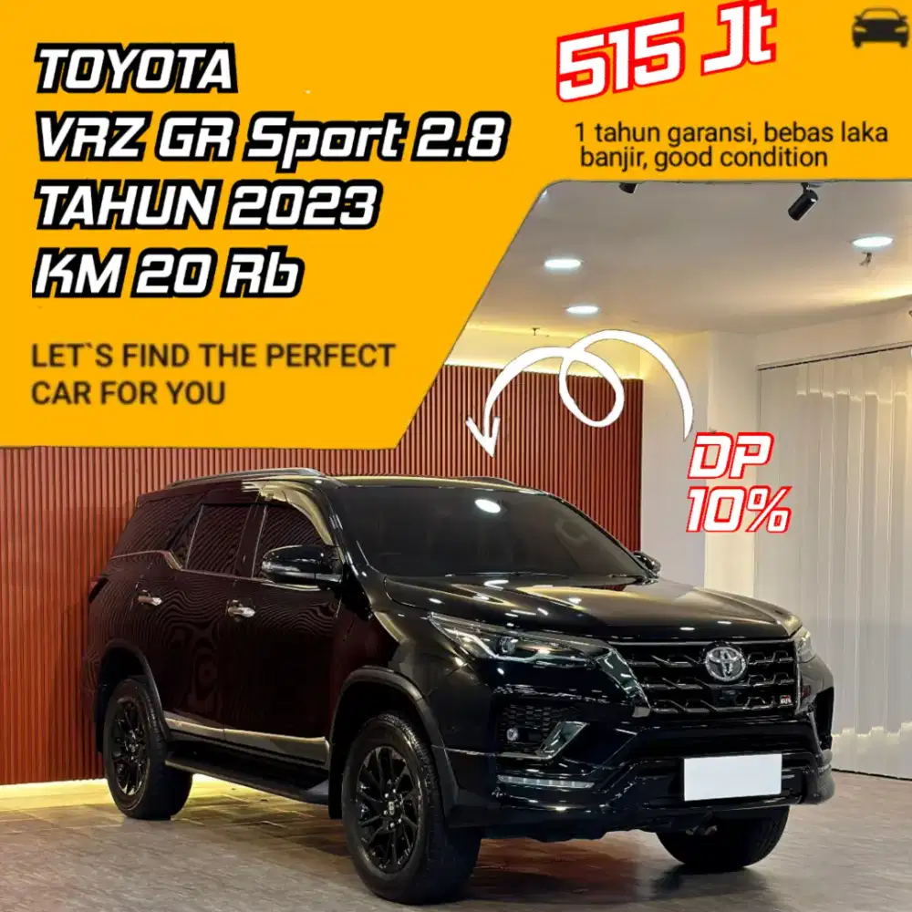 Toyota Fortuner VRZ GR Sport 2.8 AT Tahun 2023