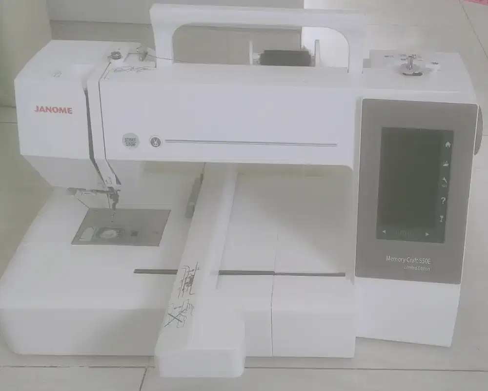Dijual mesin bordir merk Janome type 550