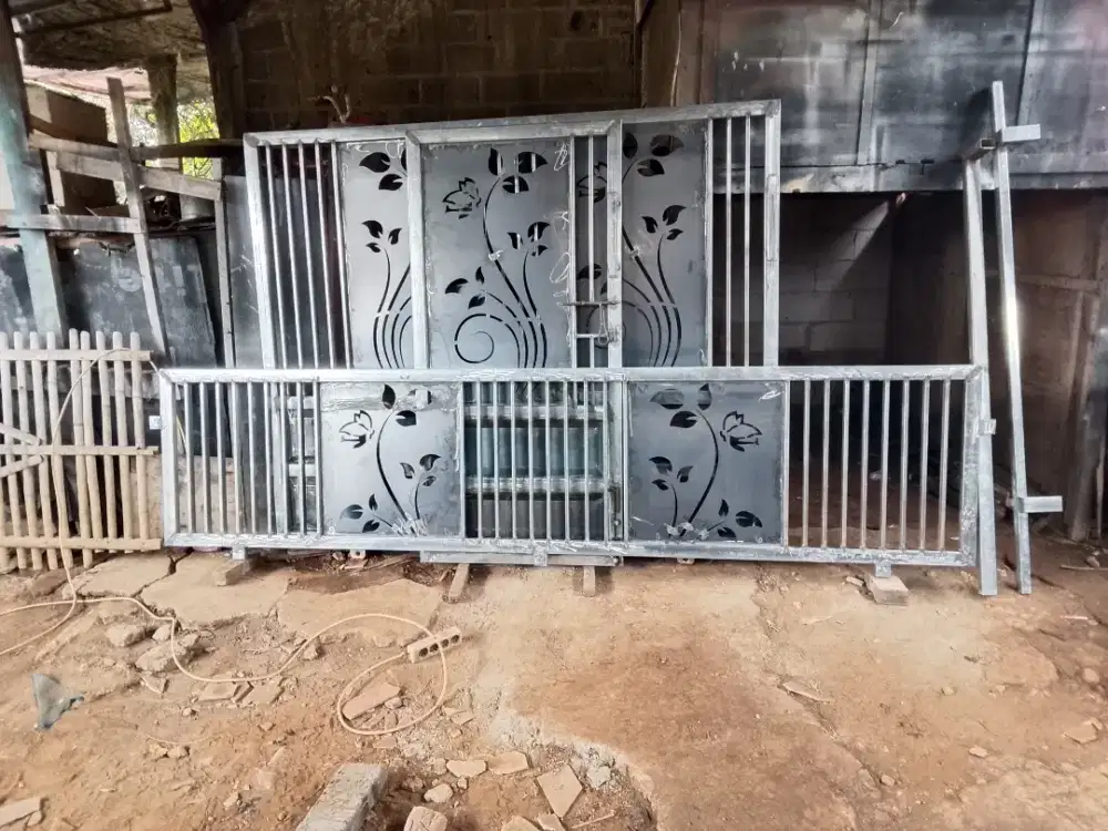 Pagar motip plat voting dan bending