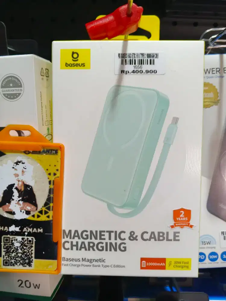 POWERBANK BASEUS MAGNETIC Mini Type C 30Watt 10.000Mah