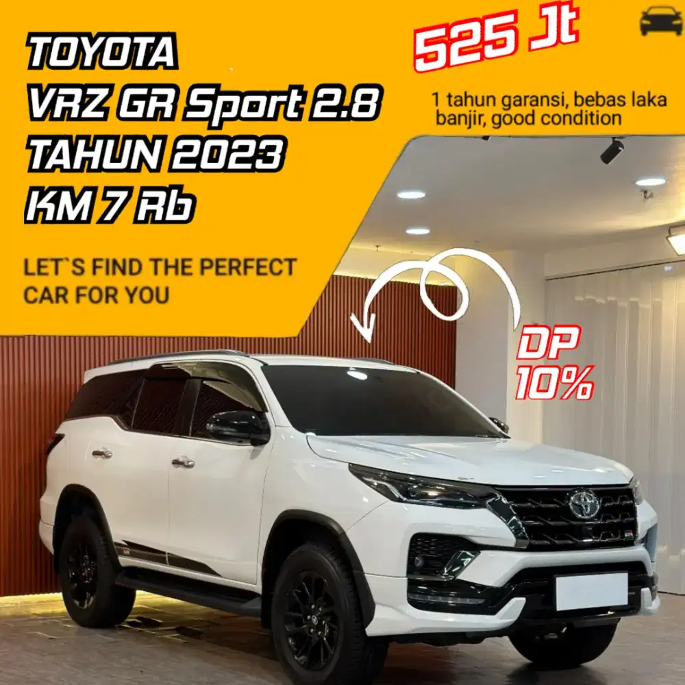 Toyota Fortuner VRZ GR Sport 2.8 AT Tahun 2023