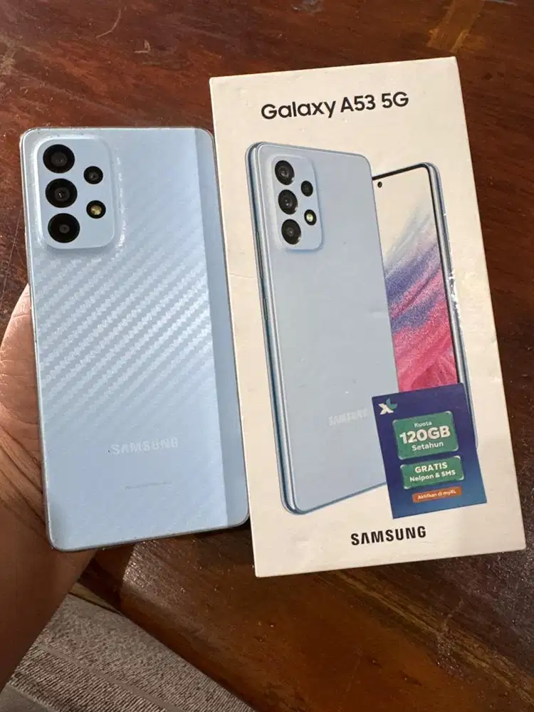 Samsung Galaxy A53 5g kondisi sangat mulus like new