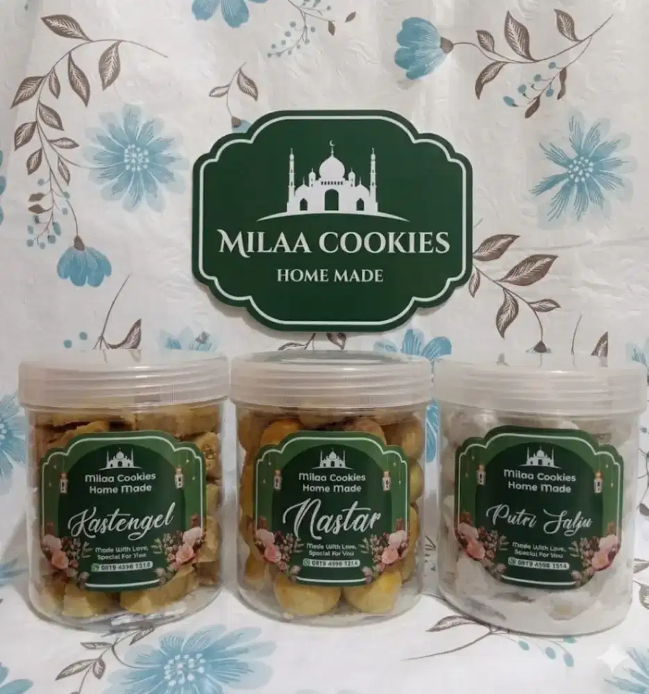 Makanan kue kering  Mila cookies