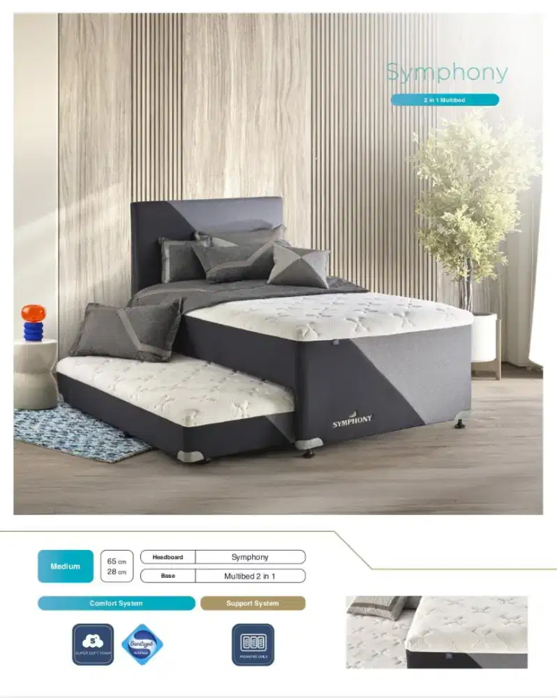 Spring bed sorong ya boleh banget cicilan ringan