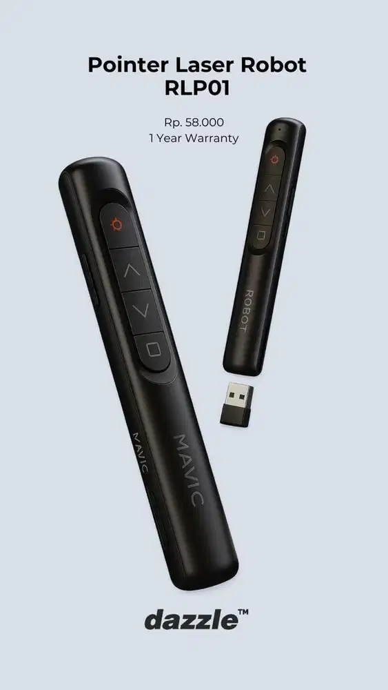 POINTER RLP01 GARANSI 1 TAHUN