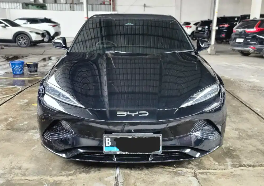 Baru 13rban Like New Km BYD Seal Premium 2024/ 2025 Hitam Siap Pakai