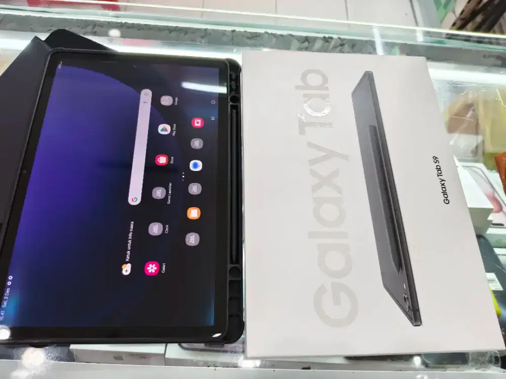 SAMSUNG TAB S9 8/128 SEIN MULUS LENGKAP