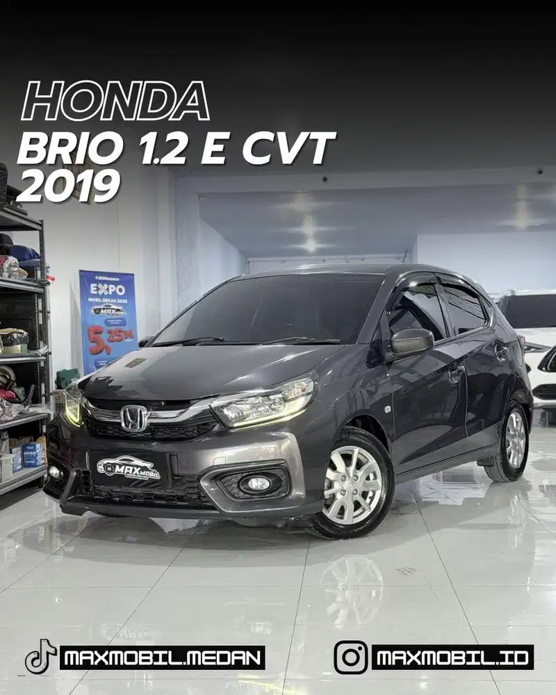 [ODO 40RB‼️] HONDA BRIO 1.2 E CVT 2019 pemakaian 2020
