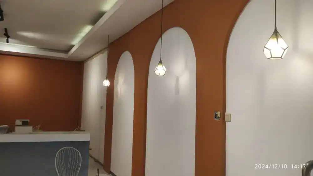 Tukang cat dinding dan plafon PVC, plafon gipsum, partisi, kanopi,