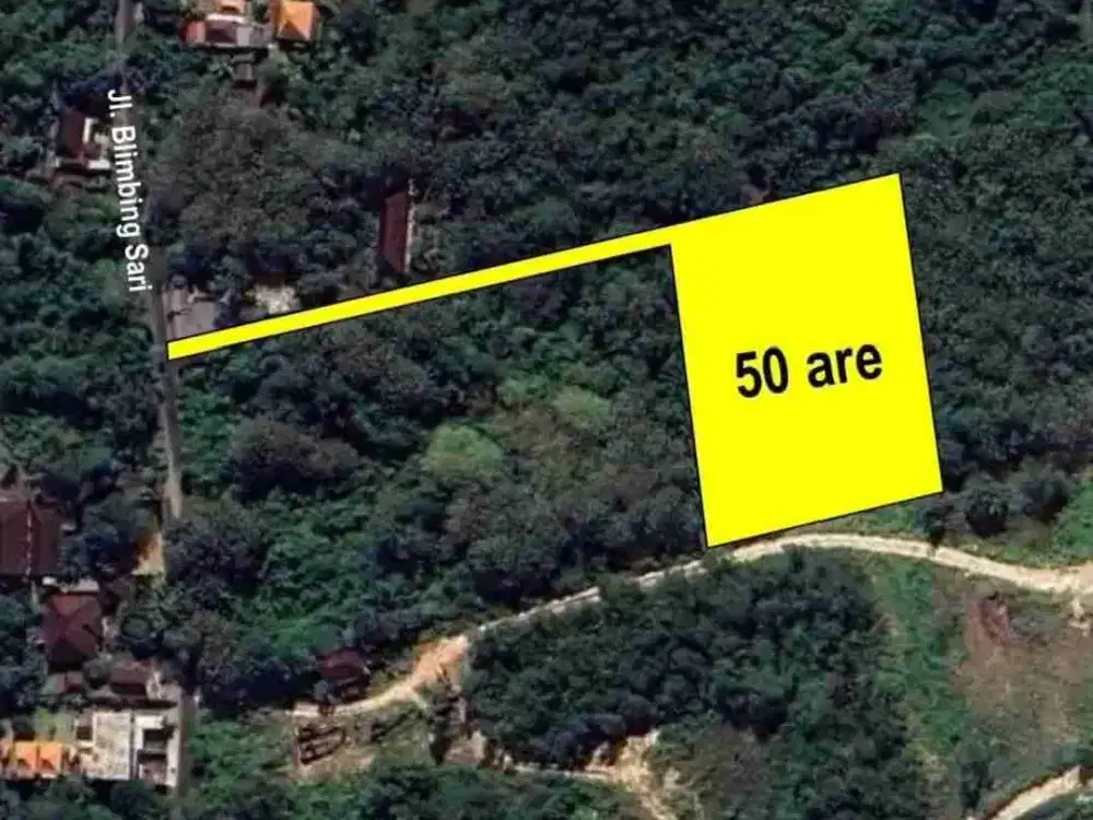 jl belimbing sari ungasan!! 50 are tanah di jual termurah