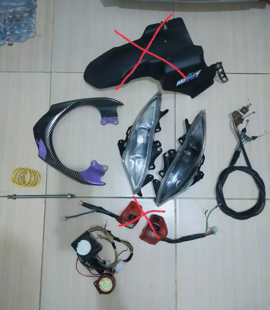 Sperpart mio j/gt 115 dan mio carbu lok jatiasih